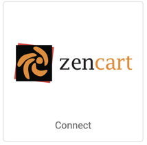 Logo de Zen Cart Bouton indiquant Connecter