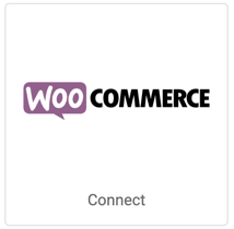 Logo WooCommerce. Bouton indiquant Connecter