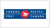 Logo de Canada Post sur un bouton carrée indiquant « Se connecter »