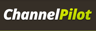 Logo Channel Pilot sur un bouton de tuile carré.