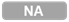 Étiquette rectangulaire grise indiquant « NA »